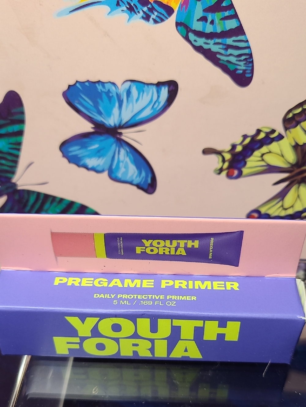 Youth Foria Pregame Primer - Daily Protective Face Primer (Purple)